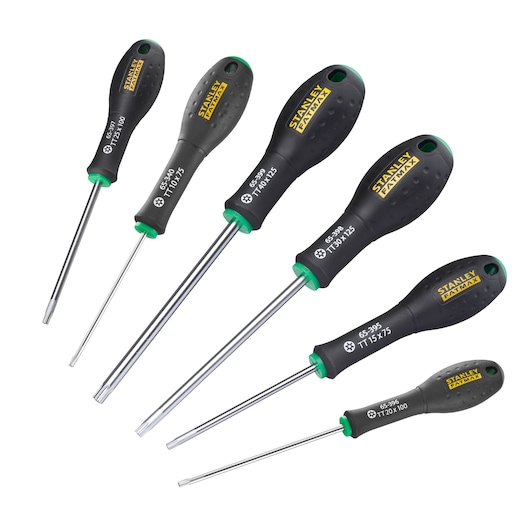 STANLEY® FATMAX® Turva-Torx® Ruuvikärkisarja 6kpl