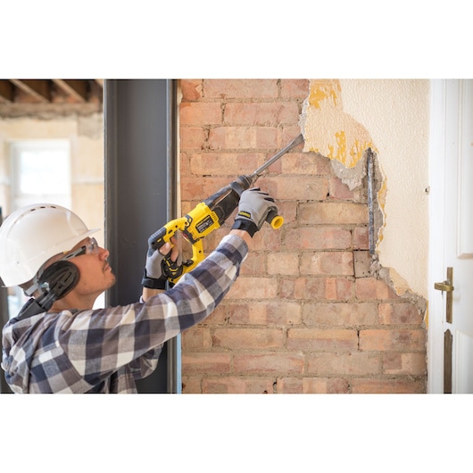 STANLEY® FATMAX® 18V hiiliharjaton SDS+ poravasararunko