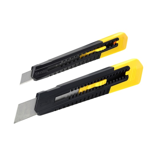 STANLEY®Katkoteräveitsi Tuplapakkaus - 9mm & 18mm