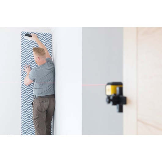 STANLEY® Cubix™ Ristilinjalaseri  punainen