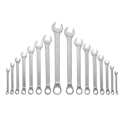 STANLEY® TRANSMODULE SYSTEM™ Kiintolenkkiavainsarja 16-osaa