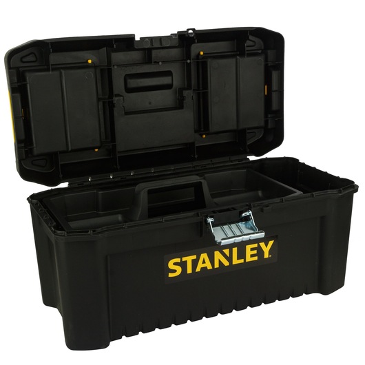 STANLEY® ESSENTIAL™-työkalupakki metallisalvoilla 16"