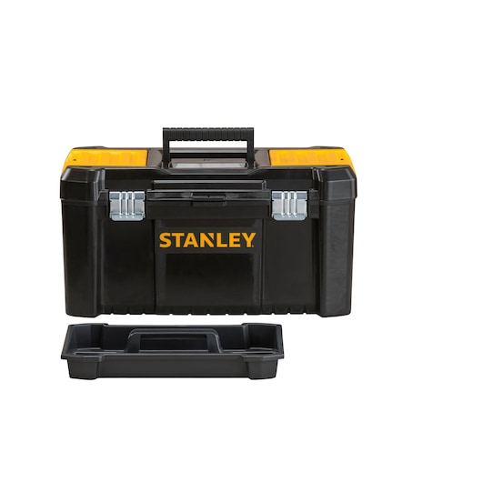STANLEY® ESSENTIAL™-työkalupakki metallisalvoilla 19"
