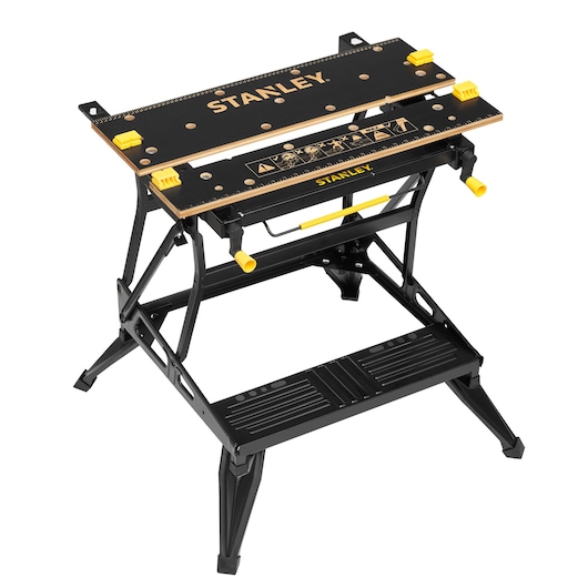 STANLEY® 2in1 Työpöytä ja ruuvipenkki vertikaalipuristimilla
